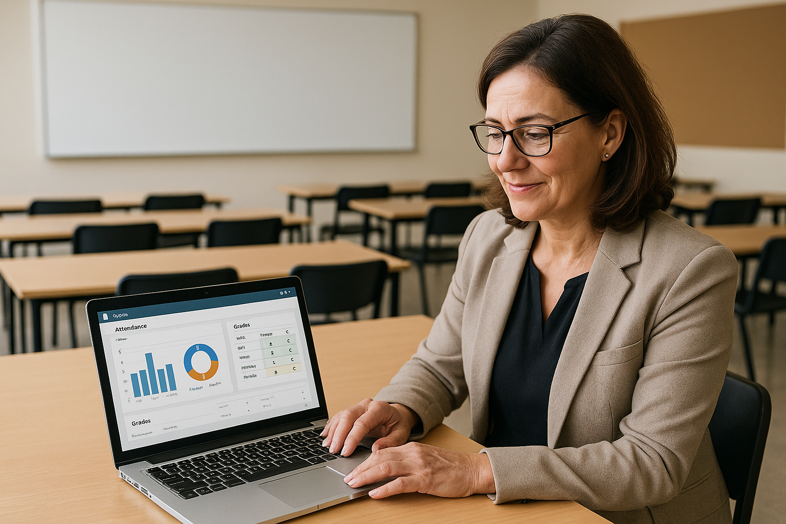 sistema de notas e faltas online